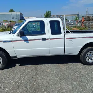 2008 FORD RANGER, X-CAB, 2DR PICKUP, WHITE, VIN 1FTZR44U58PA68329,