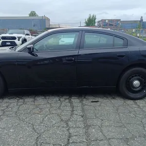 2019 DODGE CHARGER AWD, 4DR SEDAN, BLACK & WHITE, VIN 2C3CDXKT9KH617756,