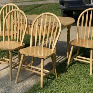 Double Drop Leaf Dinette Table & Chairs