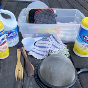 Towels, Cleaners, Housewares