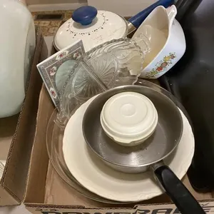 Misc Glassware, Ice Cube Trays, Misc Kitchen and