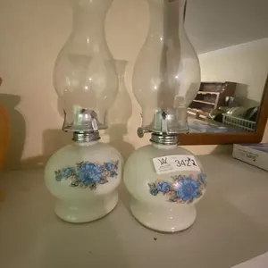 Pair Matching Kerosene Lanterns