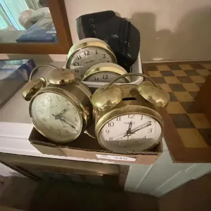Box of Alarm Clocks/Clock Radios