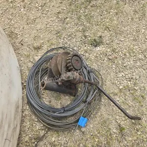 Cables and winch