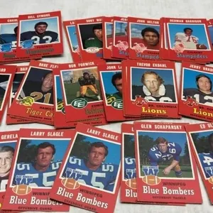 1971 O-Pee-Chee CFL FOOTBALL trading card lot