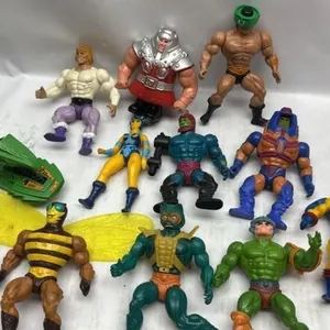 Vintage 1980s MOTU he-man action figure lot toy
