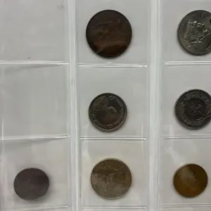 World coin collection binder lot