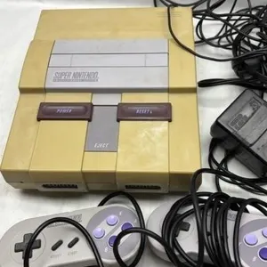 Nintendo SNES Console controllers complete