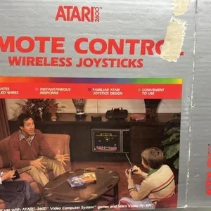 Vintage Atari 2600 Remote Control Wireless joystic
