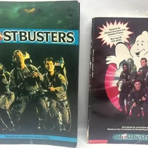 Vintage 1984 Ghostbusters Book lot of 2
