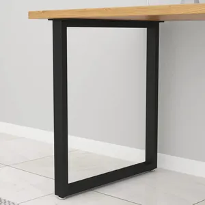 DR.IRON 28H x 24W Metal Table Legs Set of 2