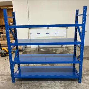 Unused 4-Tier Metal Shelf 300 lb Capacity (78" x 23.5" x 79.5")