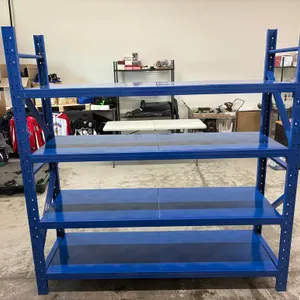 Unused 4-Tier Metal Shelf 300 lb Capacity (78" x 23.5" x 79.5")