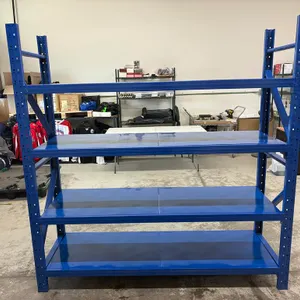 Unused 4-Tier Metal Shelf 300 lb Capacity (78" x 23.5" x 79.5")