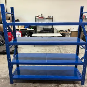 Unused 4-Tier Metal Shelf 300 lb Capacity (78" x 23.5" x 79.5")