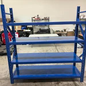 Unused 4-Tier Metal Shelf 300 lb Capacity (78" x 23.5" x 79.5")