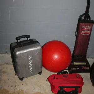 Luggage, Vacuum & Ball