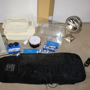 Massager, Mirror & Storage