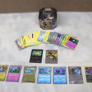 Pokémon Trading Cards and Tin
