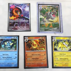 5 Pokémon Trading Cards