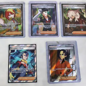 5 Pokémon Full Art Trainer Cards