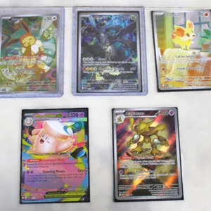 5 Pokémon Trading Cards, Holo