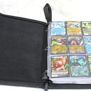 Binder of Assorted Pokémon Trading Cards