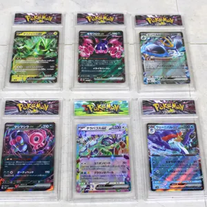 6 Encased Pokémon Japanese EX Cards