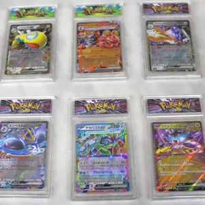 6 Japanese Pokémon EX Cards in Slabs