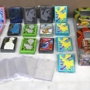 Pokémon Card Sleeves and Tins Assortment