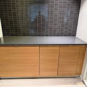 Fisher & Paykel 36” Integrated Refrigerator Drawer & Custom Cabinet Station