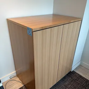 Cabinet, like new, matches board room table
