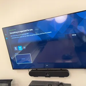 Samsung UN55CU8000 55” Crystal UHD 4K Smart LED TV (2023 Model) with remote & wall mount, does not include meeting equipment