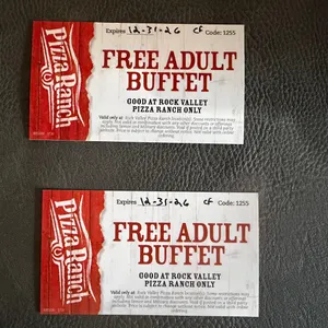 Pizza Ranch Buffet Coupons