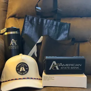 American State Bank Golf Swag