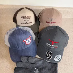 Sheldon Livestock Hat & Glove Bundle 2