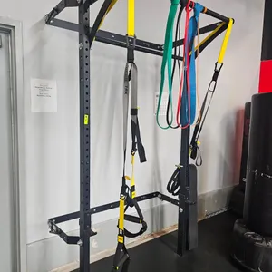 Wall Mounted Rack 50"x90" with Assorted Band and Straps