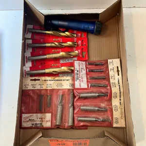 (2) Milwaukee 7 Piece Screwdriver Bit Set and (4)  Drill Bit