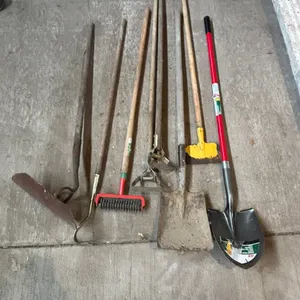 (8) Assorted Garden Implements