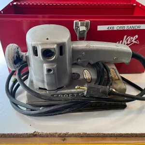 Milwaukee Heavy Duty Case with Craftsman Dual-Motion Sander