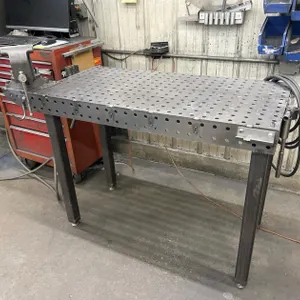 24" x 48" Welding Jig Table w/ 6" Wilton Vise
