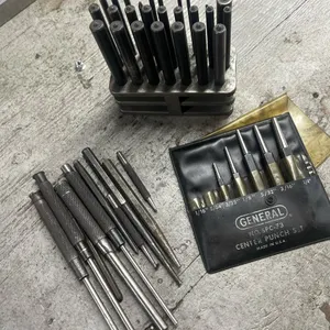 General No. SPC-73 Center Punch Set with Additional Mixed Punches & Center Finders
