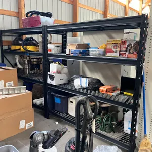 (2) 4-Shelf Racks