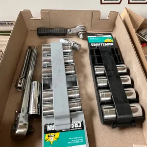 Assorted Craftsman Metric and Standard Deep Well Sockets