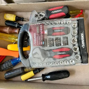 Husky Socket and Driver Set and Assorted Screwdrivers