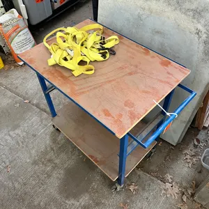 Push Cart with (2) Ratchet Straps