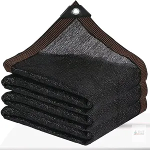 New Shade Cloth with Grommets, Outdoor Sun Shade Awning, Garden Shade Netting for Plants Cover Greenhouse Patio Swimming Pool Dog Kennel Chicken Coop 