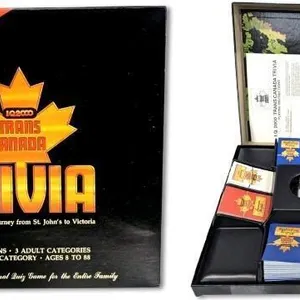 Vintage With Sealed Components: I.Q. 2000 Trans Canada Trivia (100% Canadian)