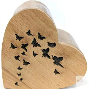 New Memorial Wooden Urns Box | Handmade Wooden Urns for Human/Pet Ashes Adult | Wooden Cremation Urns for Ashes Engraving | Wooden Funeral Urn Box- 3.