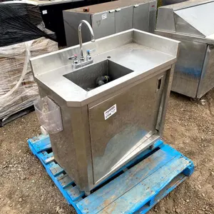 Stainless Steel Commercial Hand Sink Cabinet
 UNRESERVED